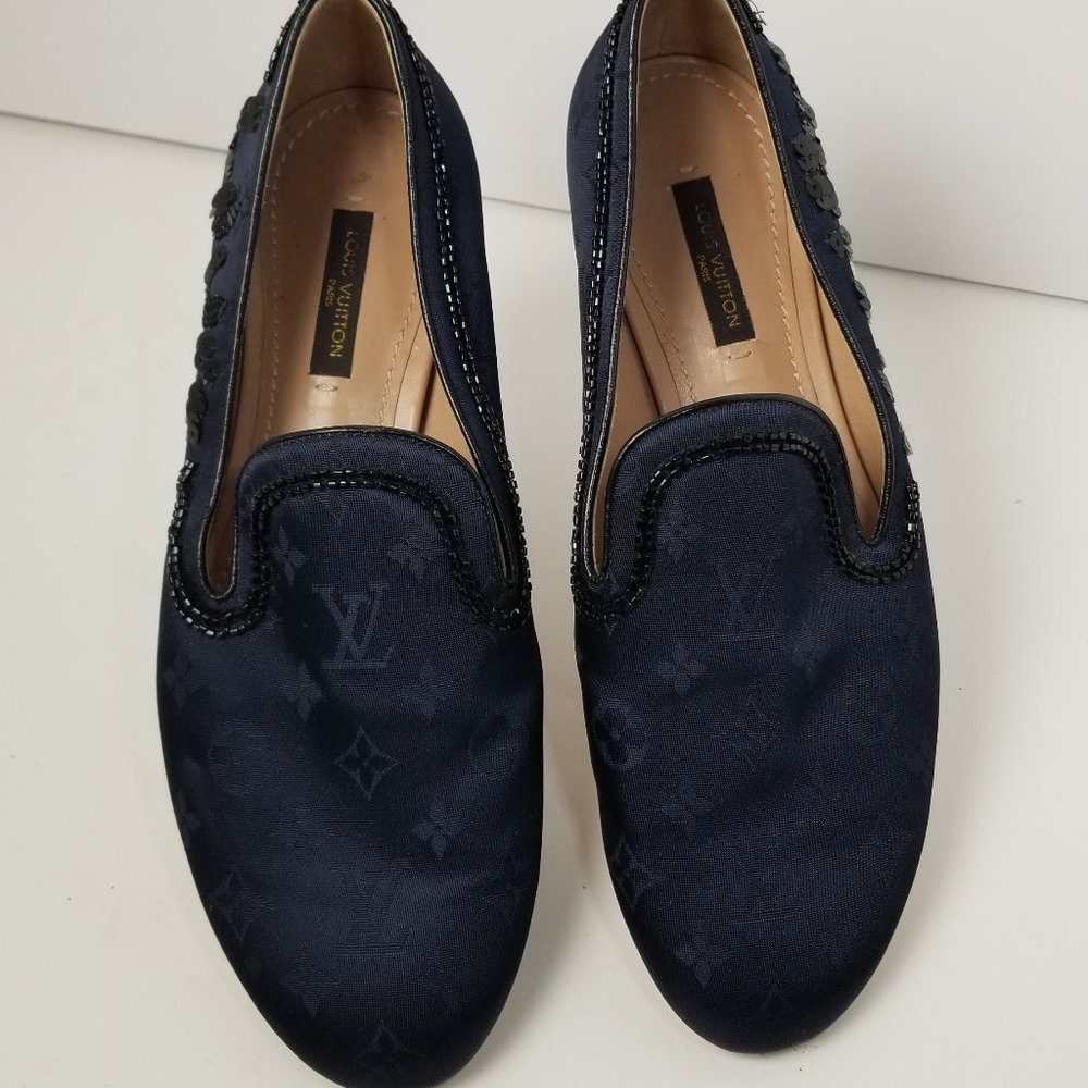 Sold/ LOUIS VUITTON Monogram Loafer - Picture 1 of 10